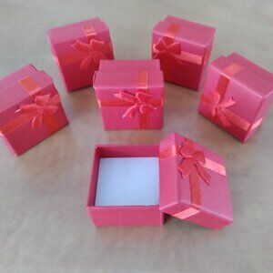 Jewelry Gift Boxes, Set of six